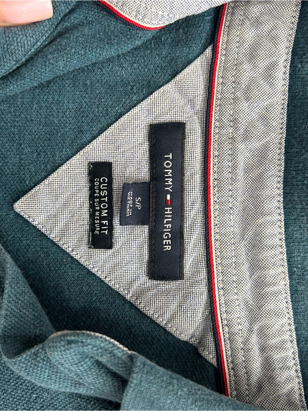 Tommy Hilfiger Custom Fit Cotton Polo Golf Shirt Men’s Small - Picture 4 of 4